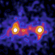 Los filamentos de materia oscura que unen galaxias, en una imagen simulada. Imagen: Universidad de Waterloo